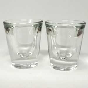 SET OF 2 CLASSIC LIBBEY WHISKEY SHOT GLASSES